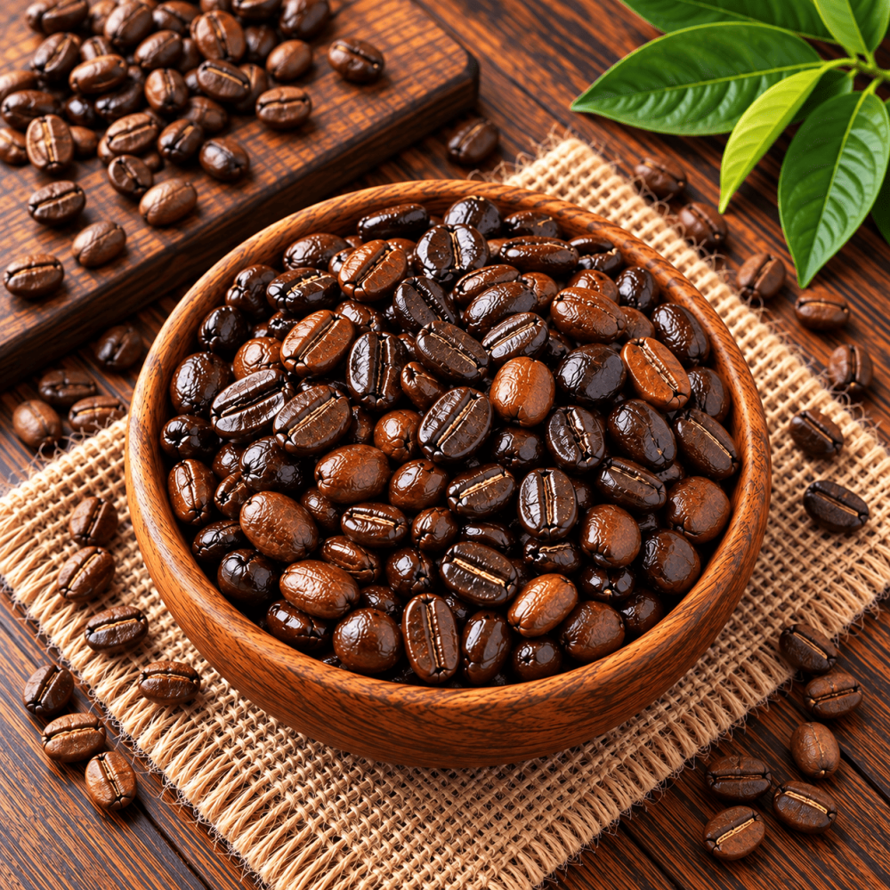 بن كولومبي فاخر بتحميص غامق
